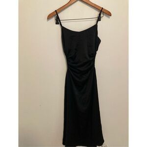 Zoe Black midi side‎ cutout dress